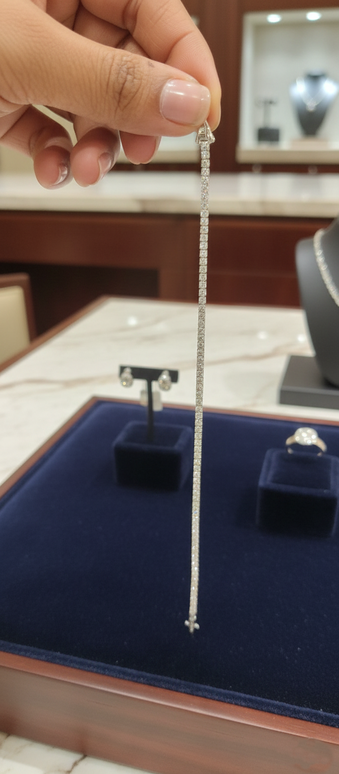 Eternal Radiance Tennis Bracelet