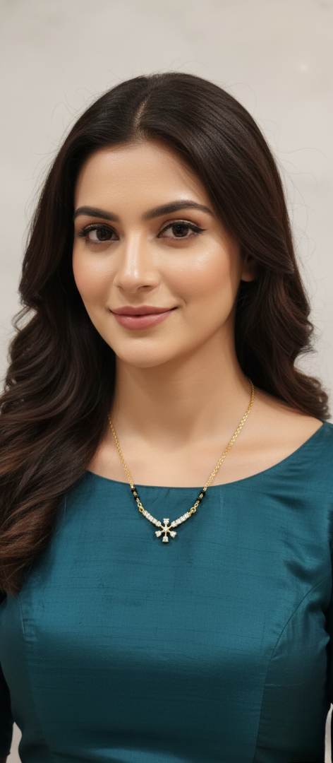 Astra Diamond Mangalsutra Necklace