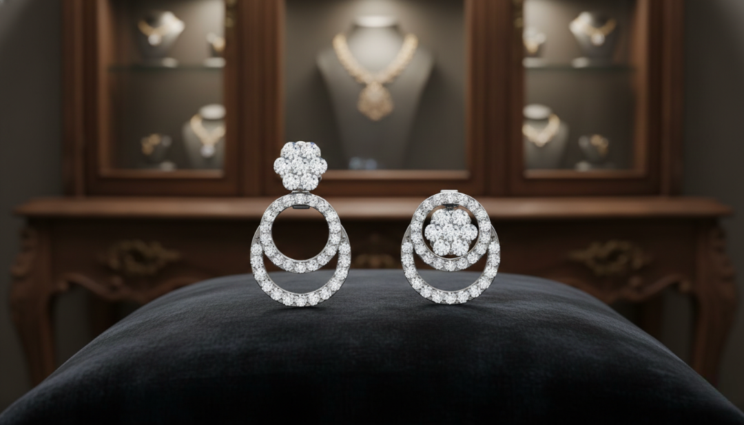 Celestial Orbit Drop Earrings