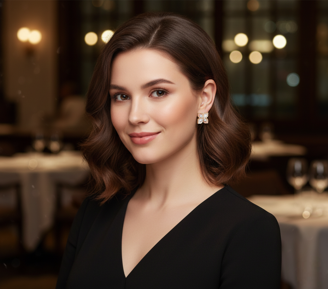 Quad Petal Brilliance Studs