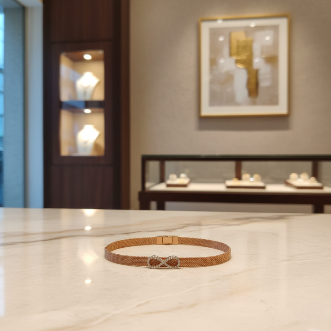 Timeless Infinity Mesh Bracelet