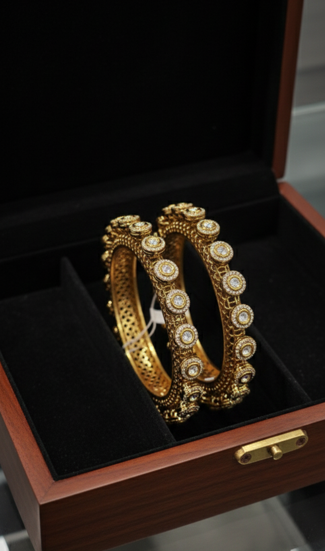 Heritage Halo Bangles