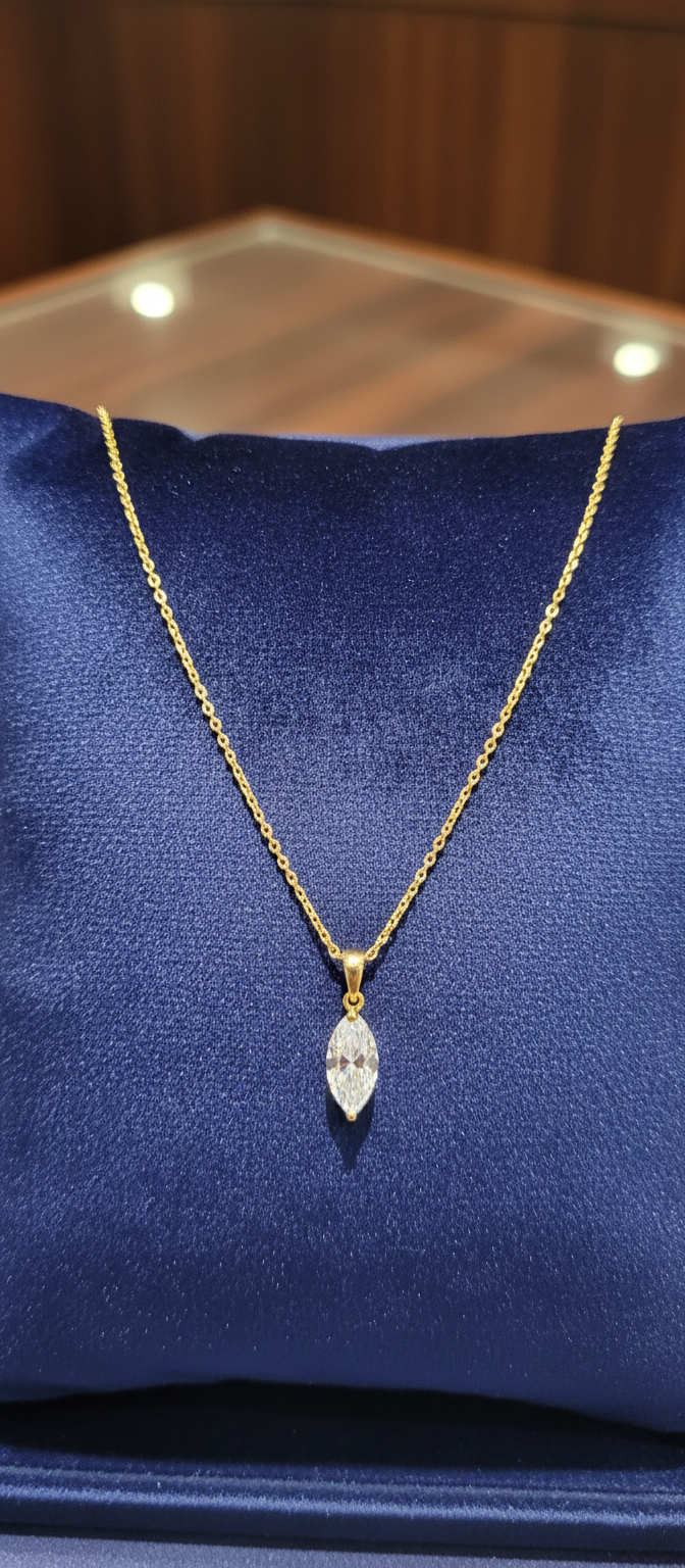 Aquamarine Treasure Pendant