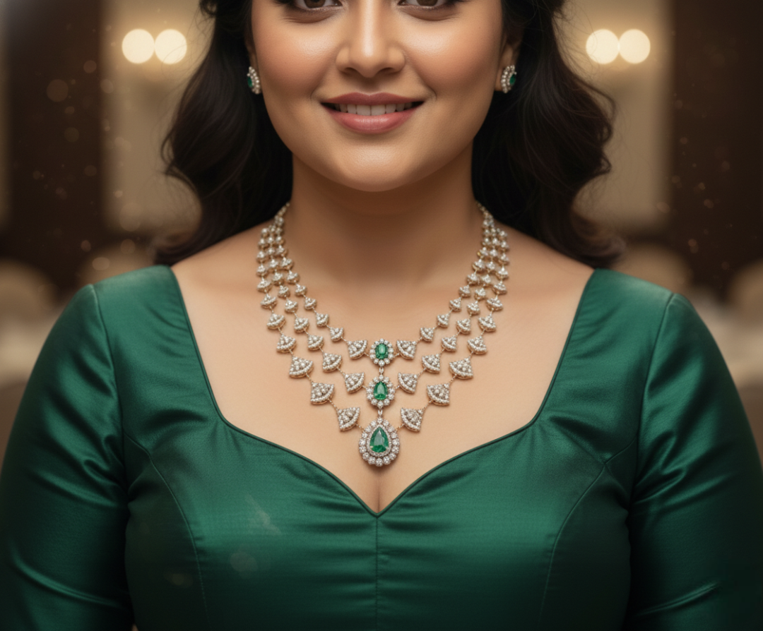 Celestial Bloom Diamond Mangalsutra