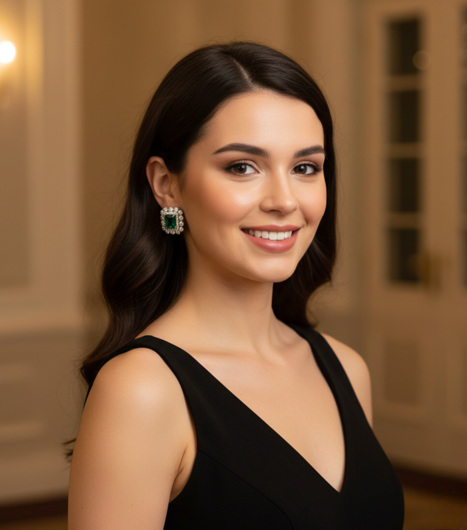 22K Gold Heritage Polki Style Studs