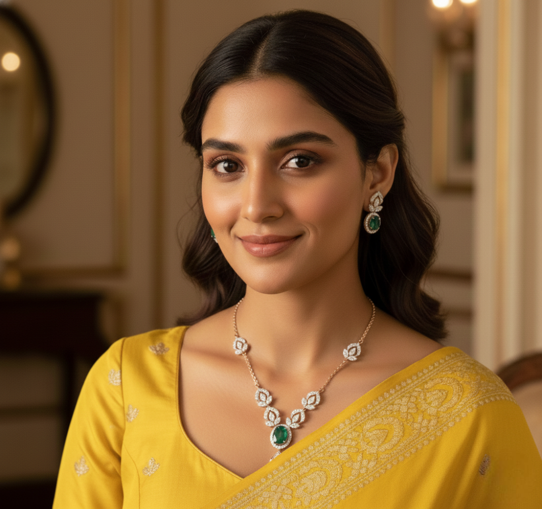 Verdant Muse Pendant Set