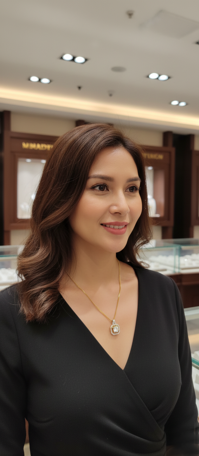 Solitaire Halo Majesty Pendant