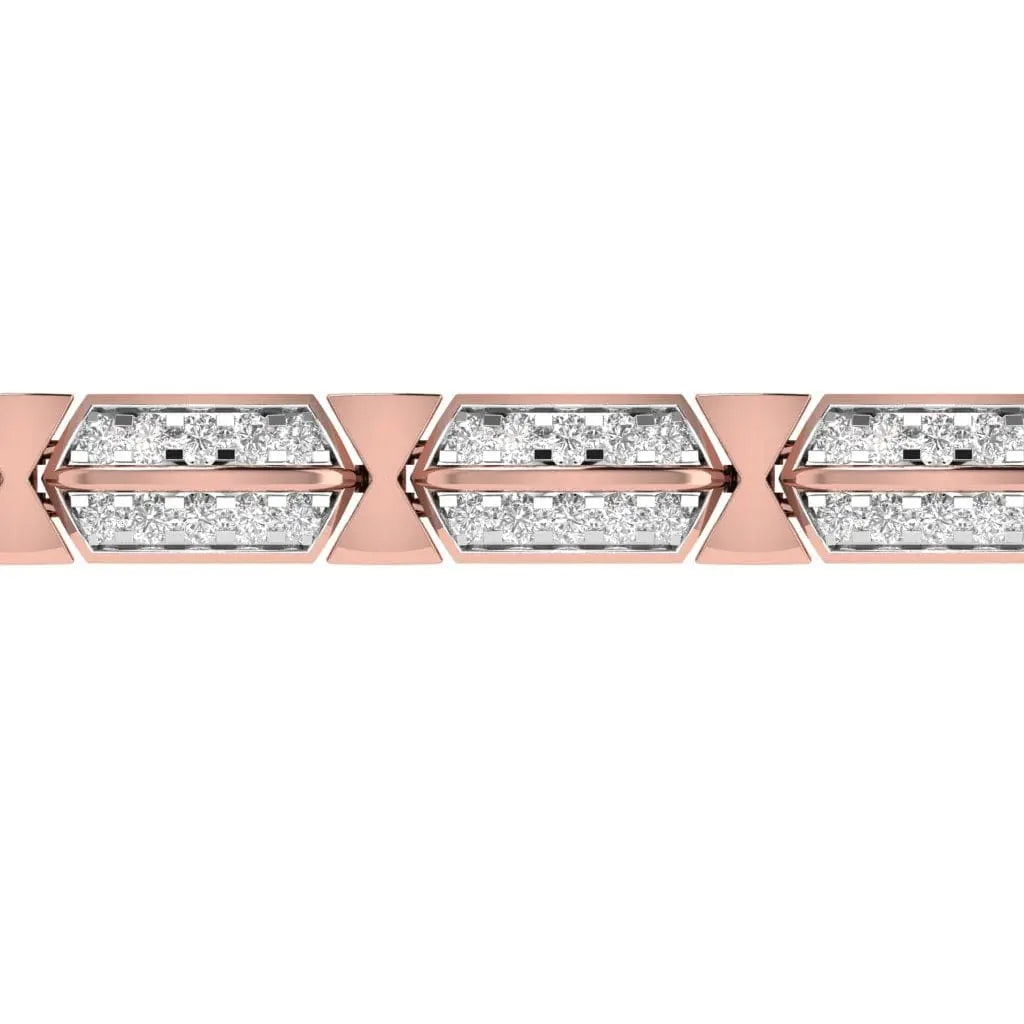 Metropolitan Deco Cut Baguette Bracelet