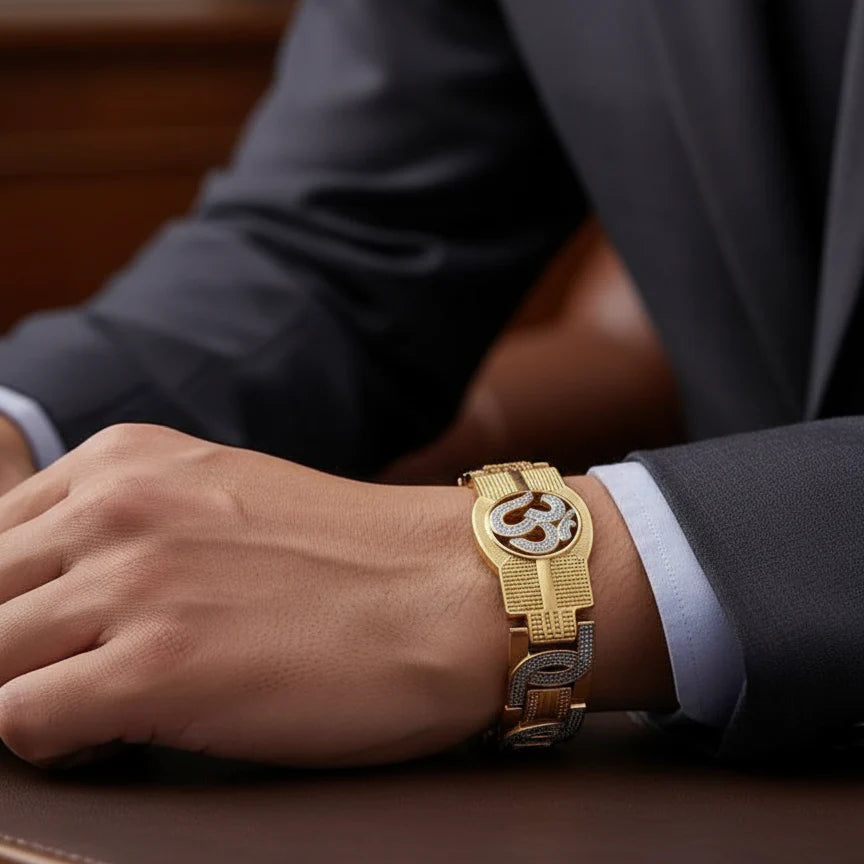 Om Sacred Link Bracelet