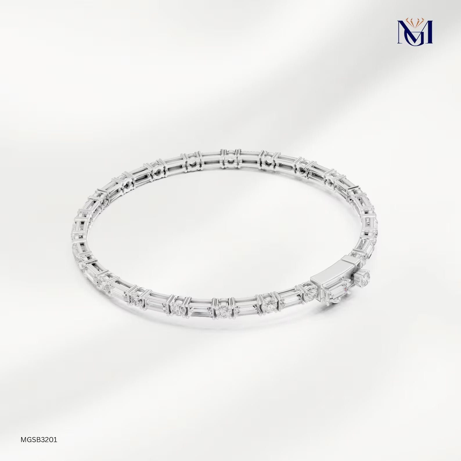 Horizon Alternating Tennis Bracelet