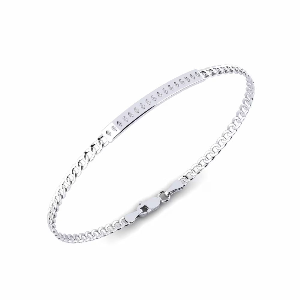 Minimalist Elite PavΓ© ID Bracelet