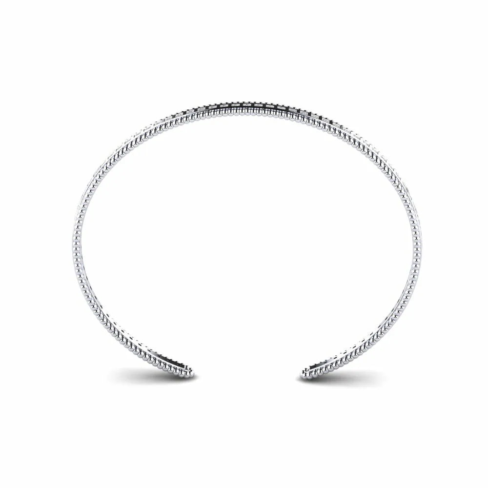Prism Channel Princess-Cut Bangle