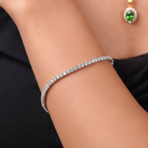 Eternal Sparkle Diamond Tennis Bracelet