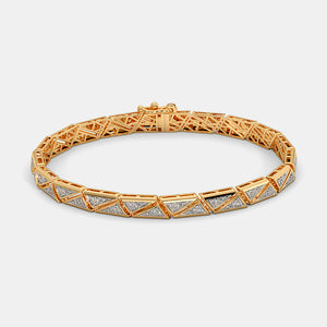 Geometric Mosaic Bracelet