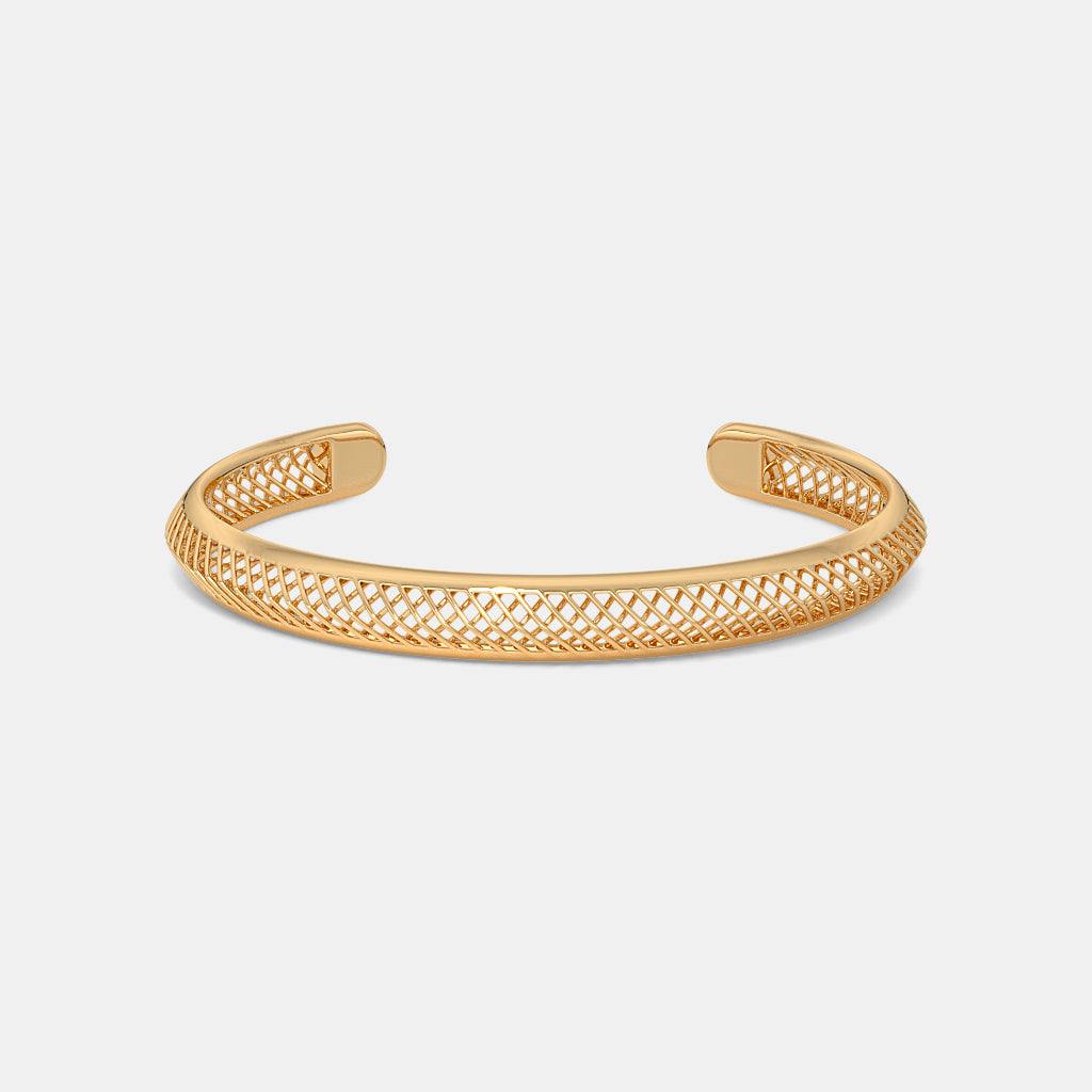 Men’s Titan Mesh Gold Kada