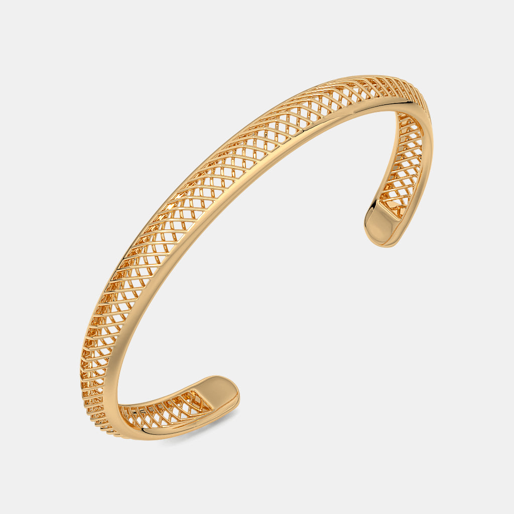 Men’s Titan Mesh Gold Kada