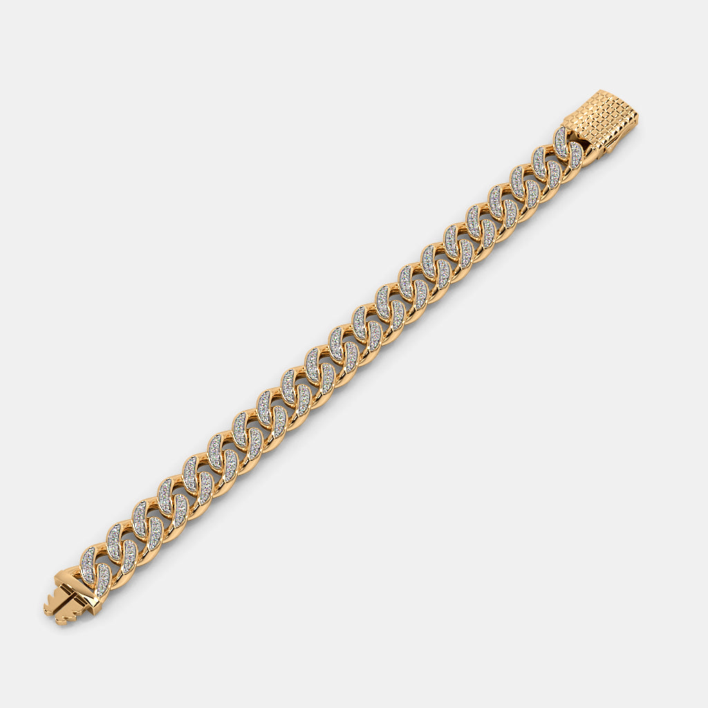 Men’s Titan Mesh Gold Kada