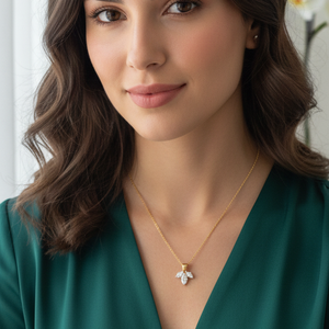 Marquise Blossom Pendant