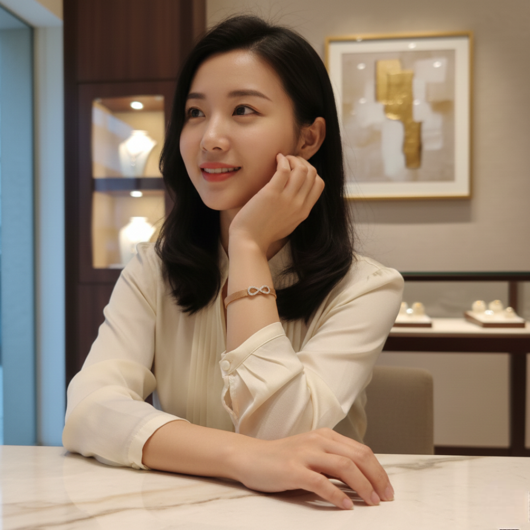 Timeless Infinity Mesh Bracelet