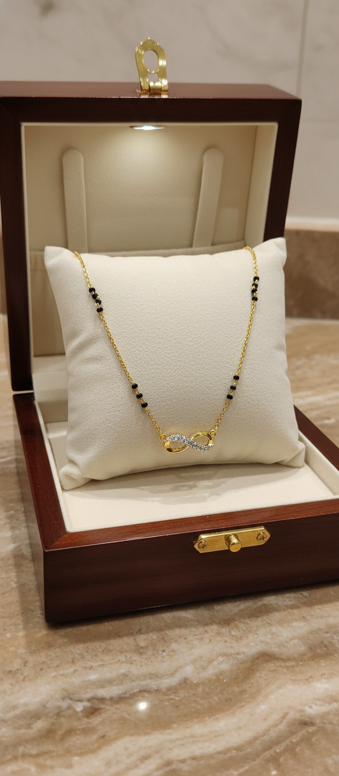 Infinity Diamond Mangalsutra