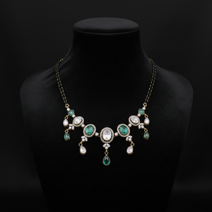 Heritage Emerald & Polki Mangalsutra