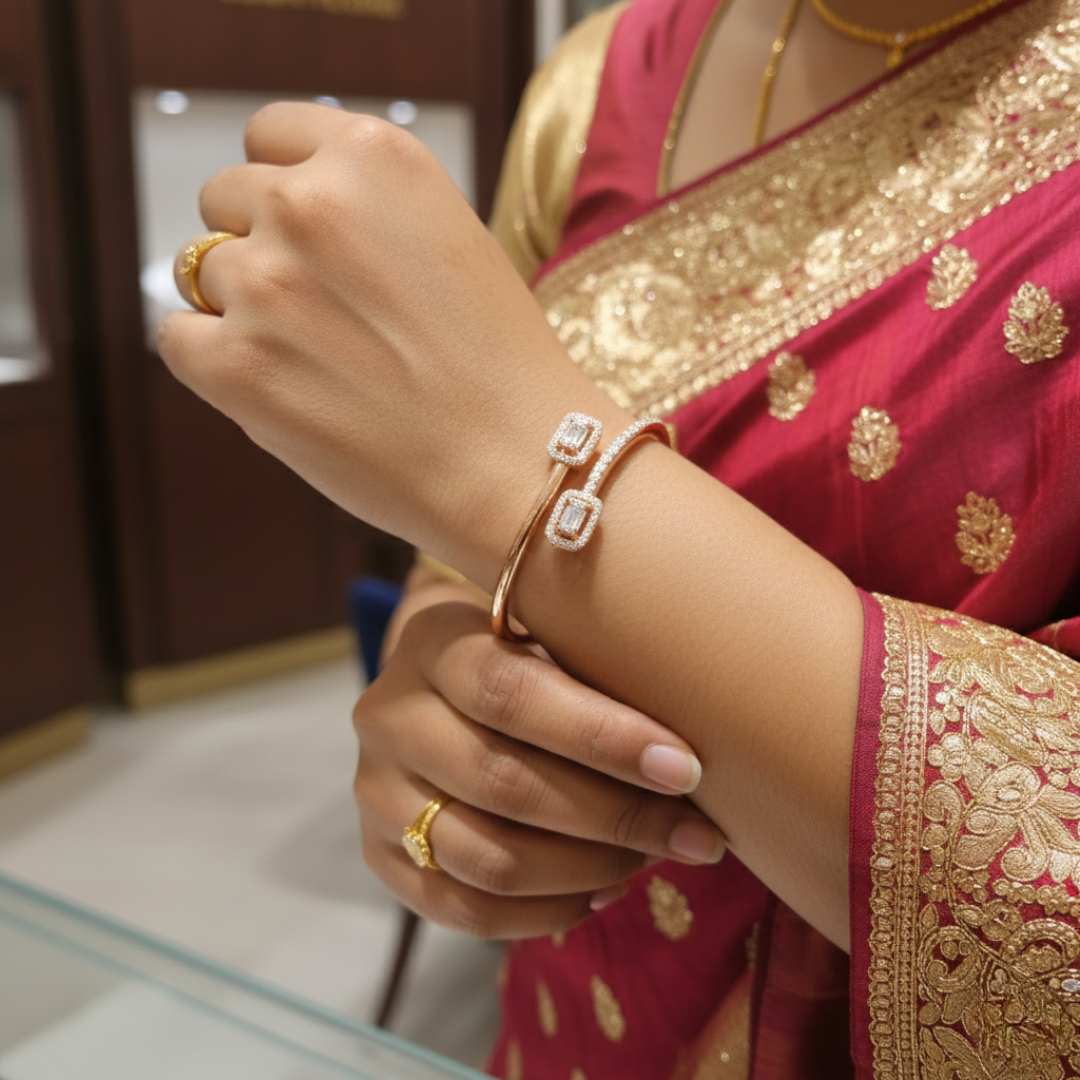 Dual-Halo Bypass Bangle