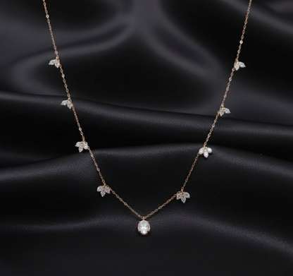 Seraphina Diamond Blossom Necklace