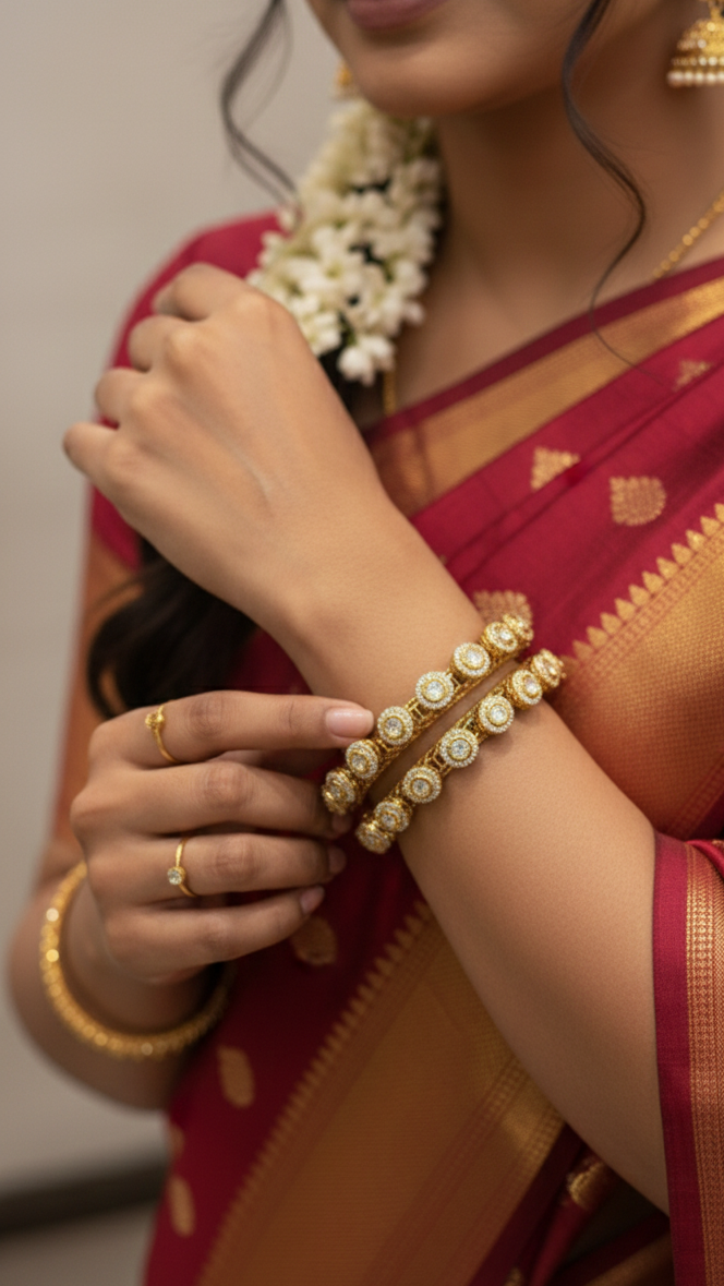 Heritage Halo Bangles
