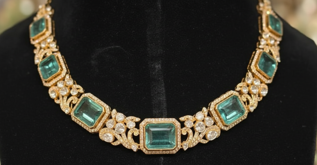 Imperial Emerald Gala Necklace