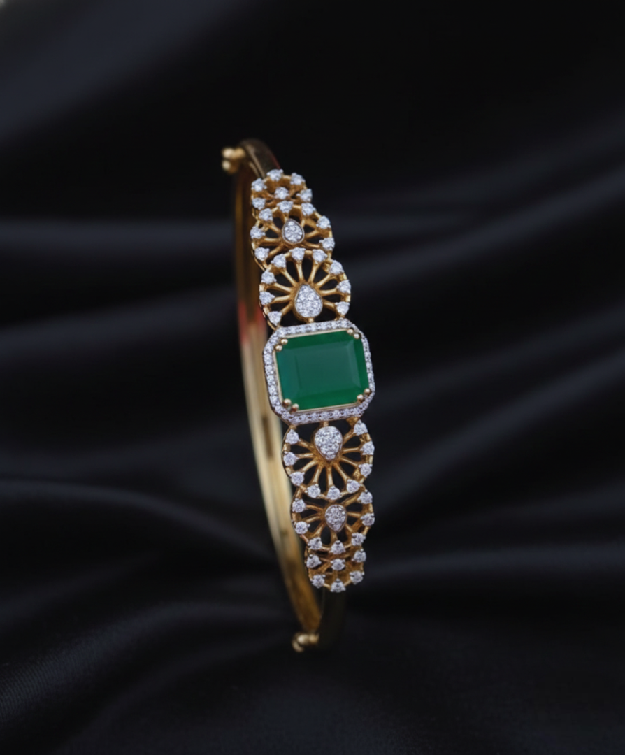 Emerald Radiance Gala Bangle