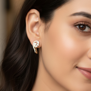 Ethereal Ribbon Studs