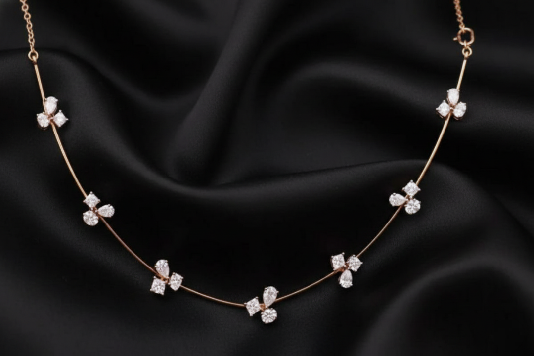 Blossom Station Necklace