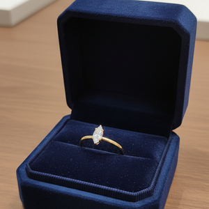 Marquise Cut Diamond Solitaire Ring