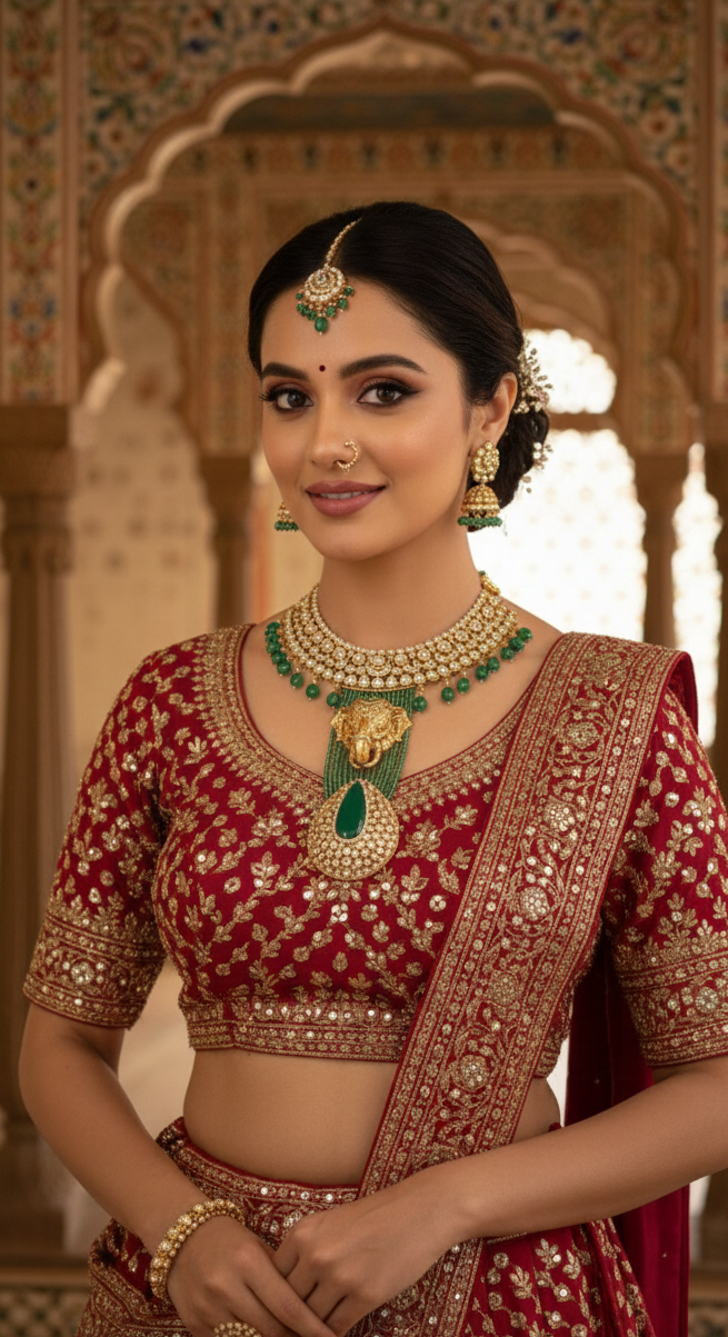 Gilded Ganesha Heritage Necklace