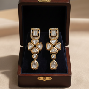 Imperial Polki Drop Earrings