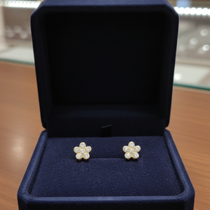 Gilded Primrose Studs