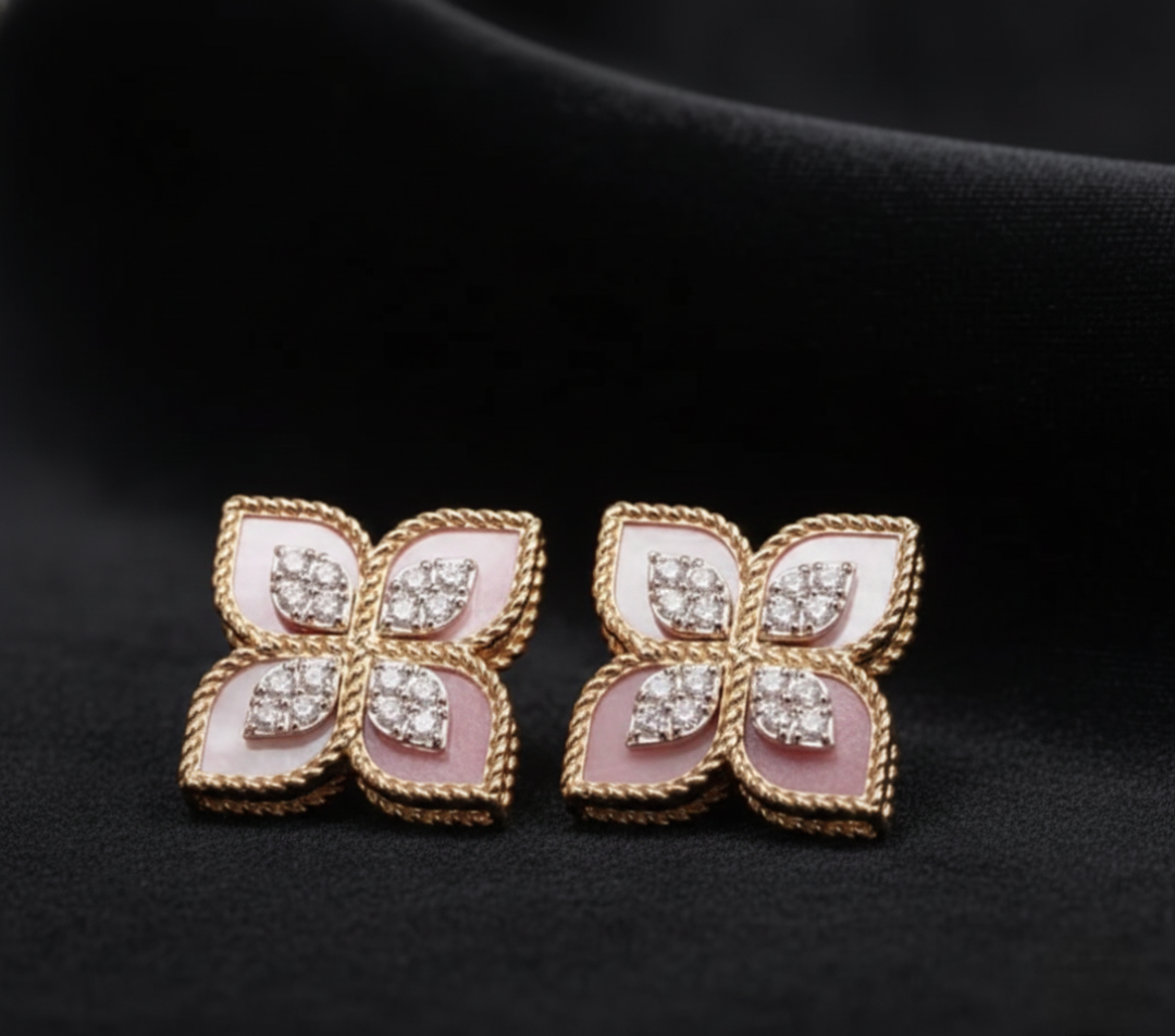 Quad Petal Brilliance Studs