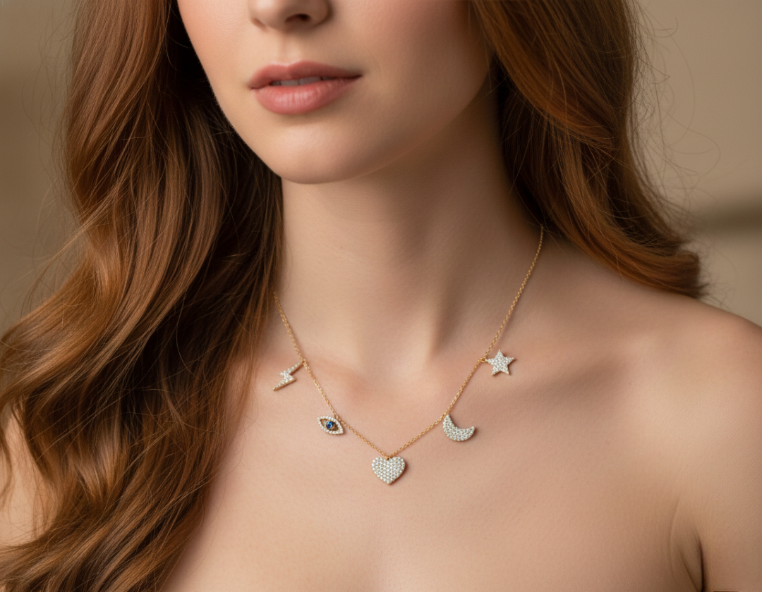 Celestial Charm Necklace