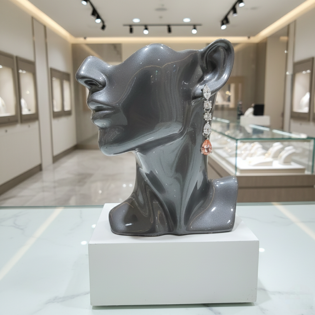 Blush Aurora Drop Earrings