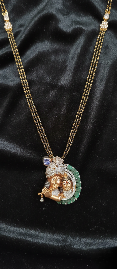 Radha Krishna 22K Gold Mangalsutra