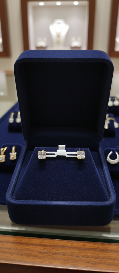 Solitaire Radiance Studs