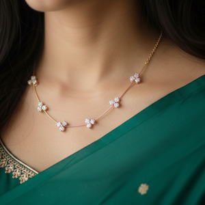 Blossom Station Necklace