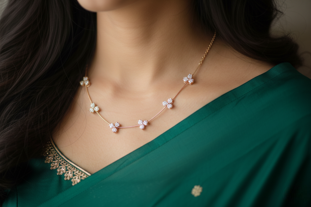 Blossom Station Necklace