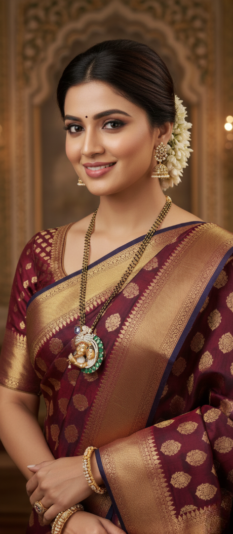 Radha Krishna 22K Gold Mangalsutra