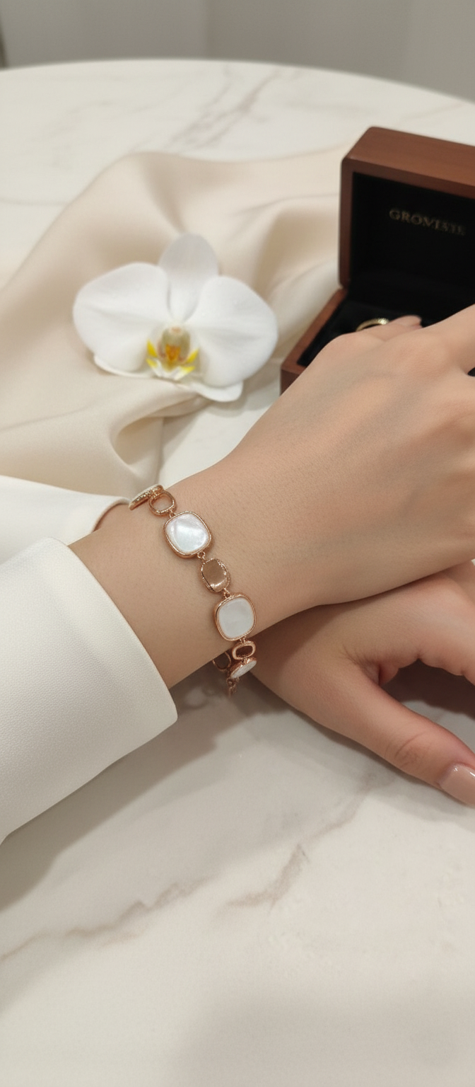 Moonlit Cushion Bracelet