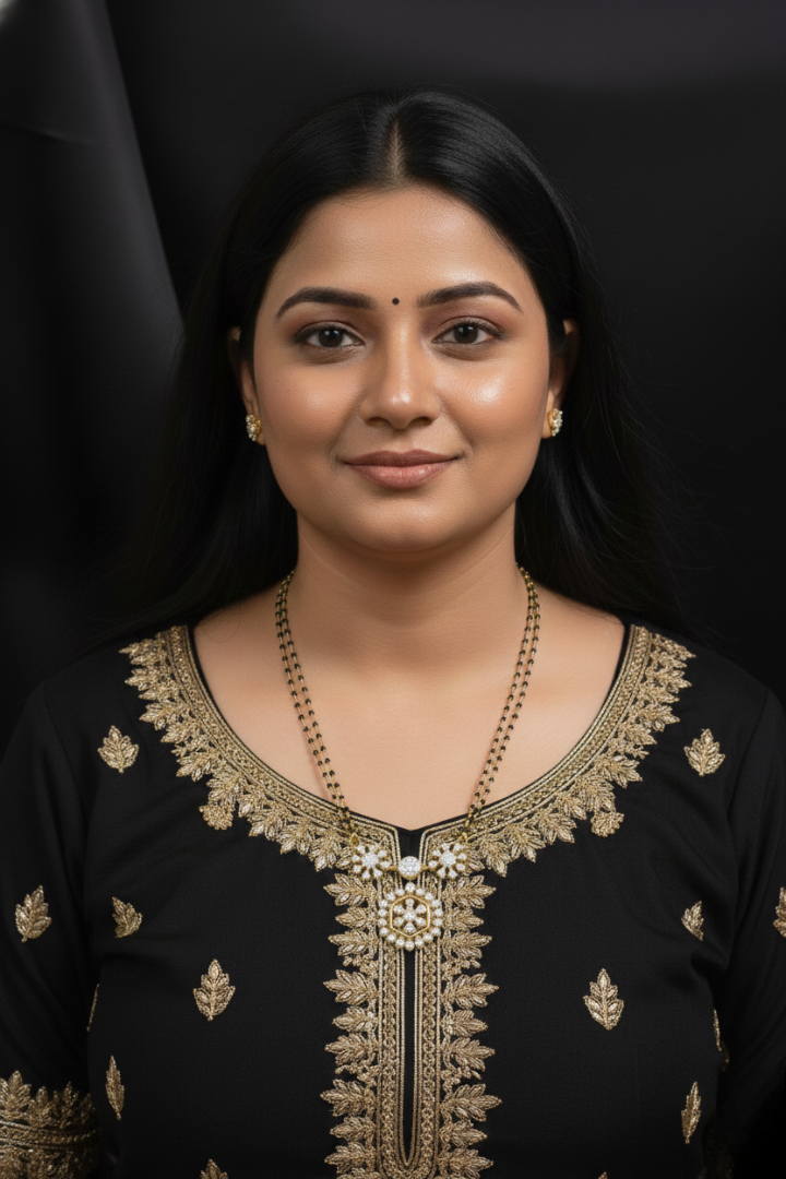 Floral Hexagon Diamond Mangalsutra