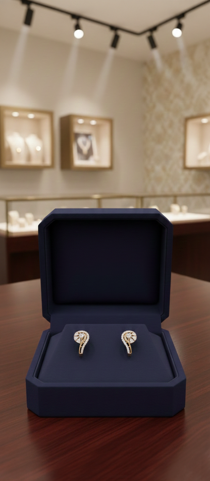 Ethereal Ribbon Studs