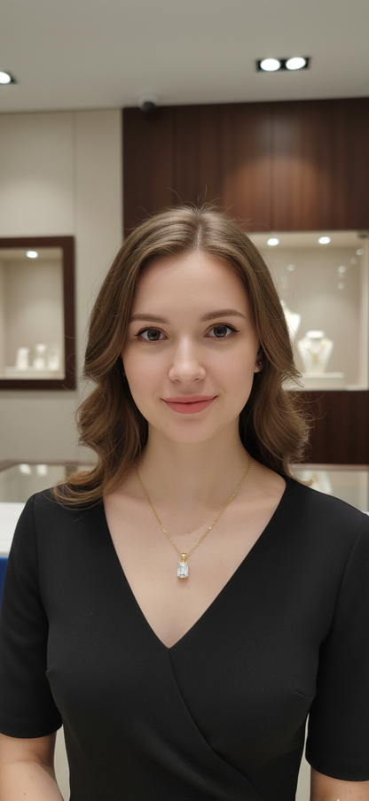 Eternal Radiance Tennis Necklace