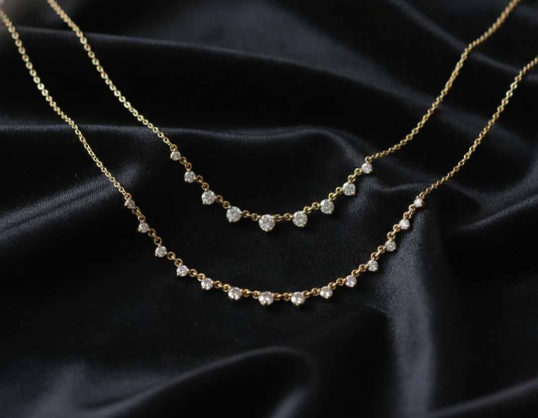 Eternal Radiance Layered Necklace