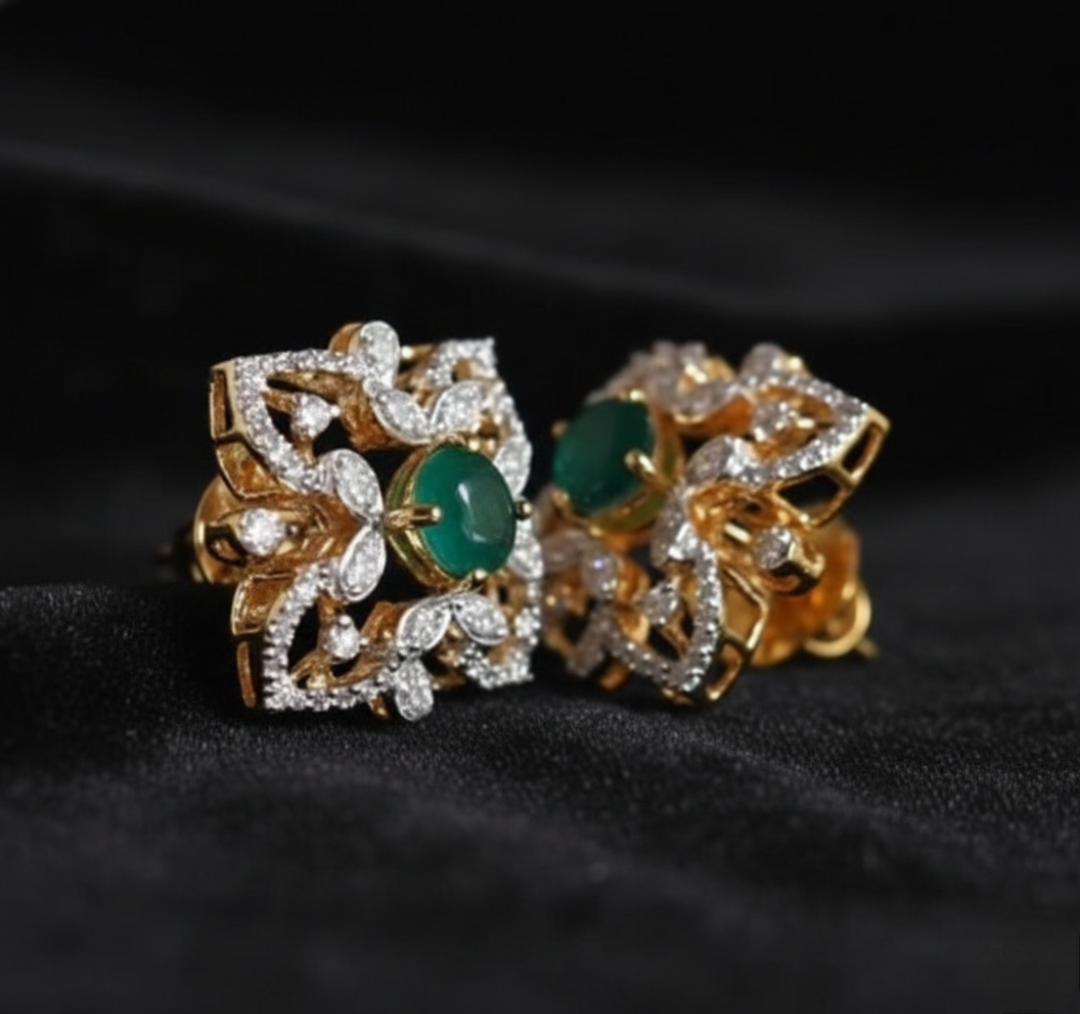 Verdant Heirloom Studs